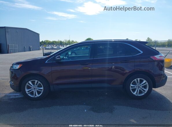 2FMPK4J91KBC38563 2019 FORD EDGE Burgundy 