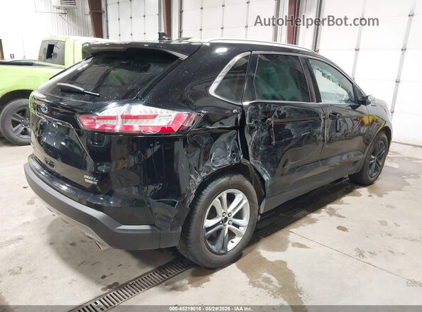 2FMPK4J91KBC48249 2019 FORD EDGE Black Rear right