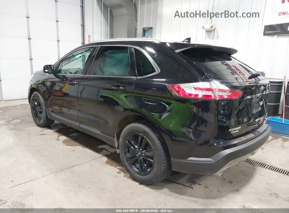 2FMPK4J91KBC48249 2019 FORD EDGE Black Rear left