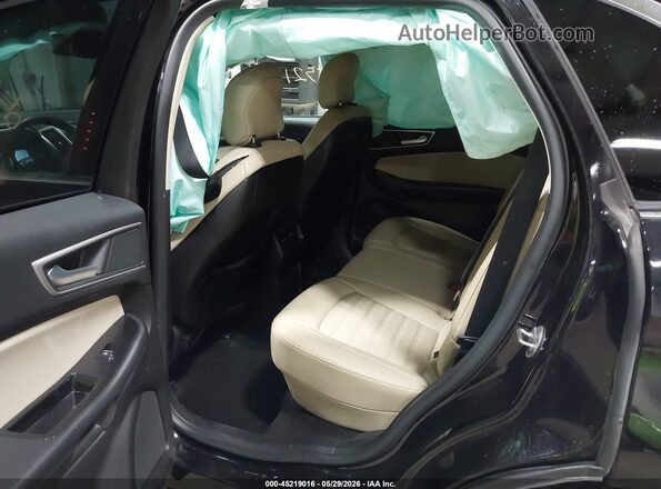 2FMPK4J91KBC48249 2019 FORD EDGE Black VIN sticker view