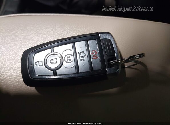 2FMPK4J91KBC48249 2019 FORD EDGE Black Dashboard view