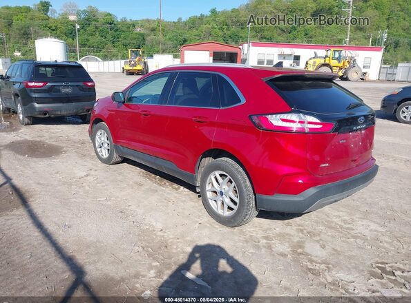 2FMPK4J91MBA47700 2021 FORD EDGE Красный Задняя левая четверть