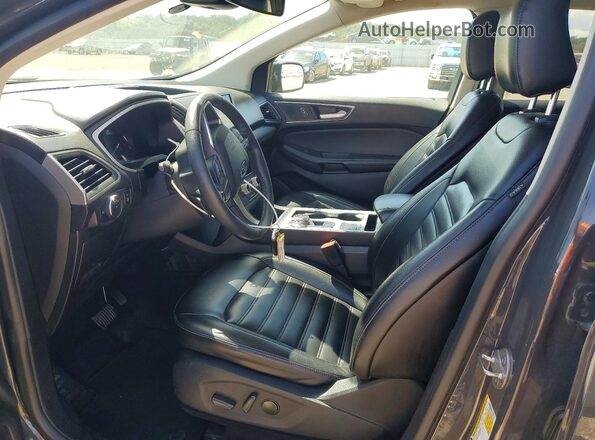 2FMPK4J91MBA58468 2021 FORD EDGE Gray Front interior view