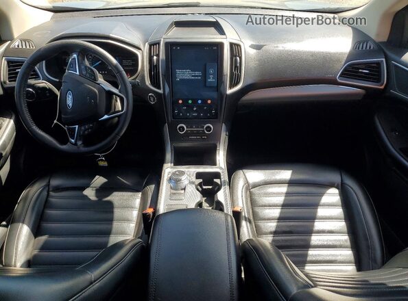 2FMPK4J91MBA58468 2021 FORD EDGE Gray Dashboard view