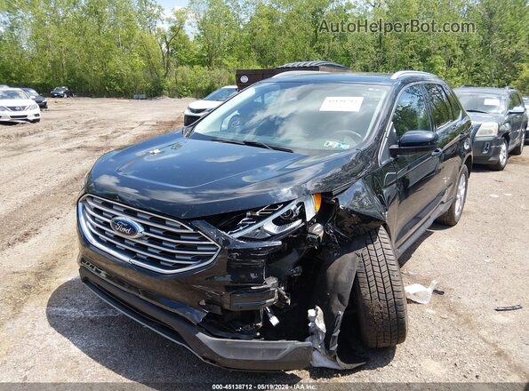 2FMPK4J91MBA62391 2021 FORD EDGE Black Առջևի ձախ երեք քառորդ տեսարան