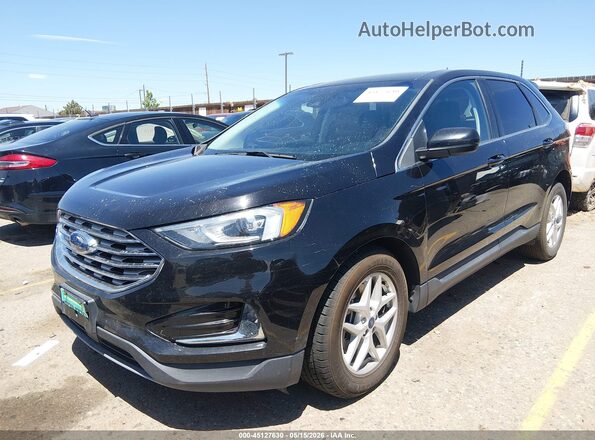 2FMPK4J91NBA44961 2022 FORD EDGE Black Przód lewy