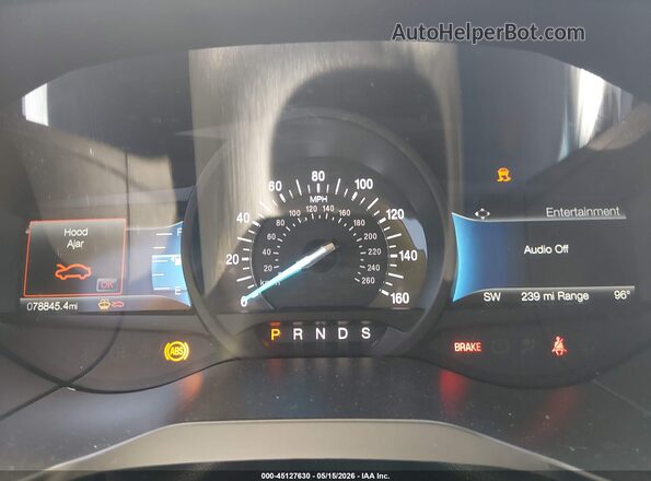 2FMPK4J91NBA44961 2022 FORD EDGE Black Widok tylnych siedzeń