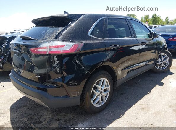 2FMPK4J91NBA44961 2022 FORD EDGE Black Tył prawy