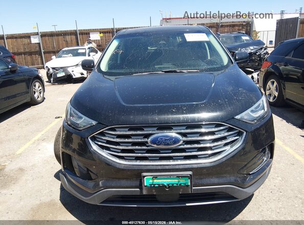 2FMPK4J91NBA44961 2022 FORD EDGE Black Widok zestawu wskaźników