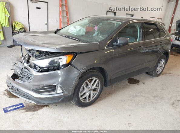 2FMPK4J91PBA18315 2023 FORD EDGE Gray Передня ліва чверть