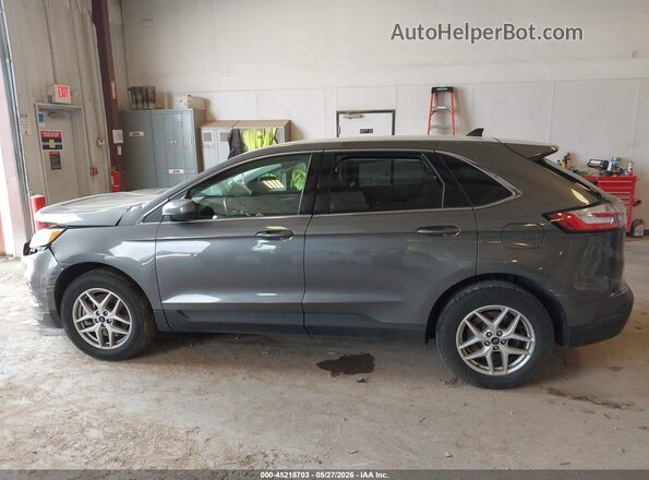 2FMPK4J91PBA18315 2023 FORD EDGE Gray Панорамний вид салону 360°