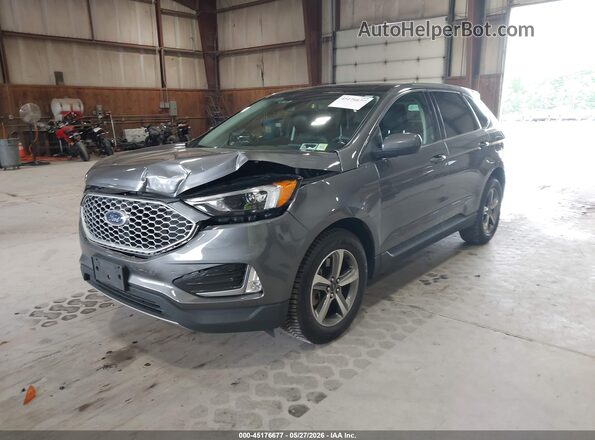 2FMPK4J91RBA63242 2024 FORD EDGE Серый Передняя левая четверть