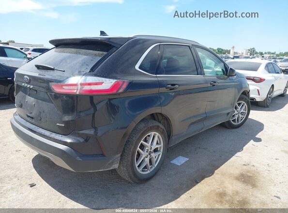 2FMPK4J91RBB04890 2024 FORD EDGE Black Rear right