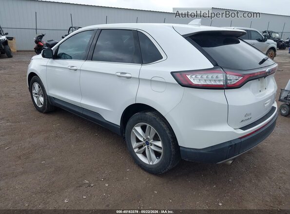 2FMPK4J92HBB40120 2017 FORD EDGE Белый Задняя левая четверть