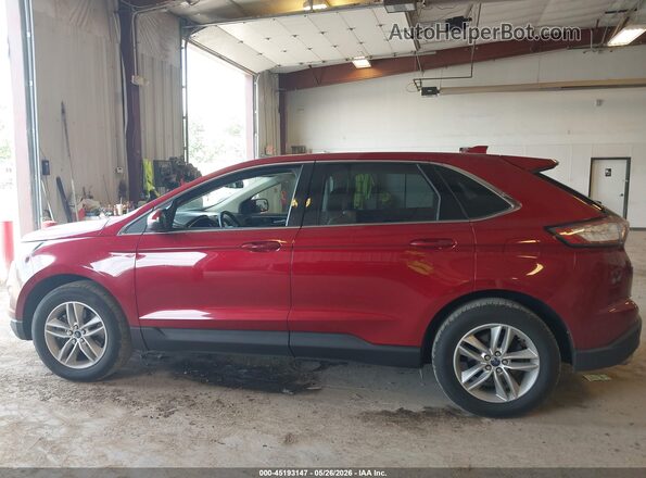 2FMPK4J92HBB61453 2017 FORD EDGE Red 