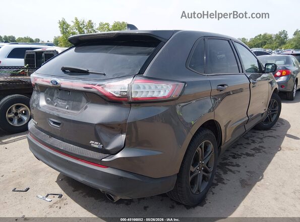 2FMPK4J92JBC35962 2018 FORD EDGE Gray Rear right