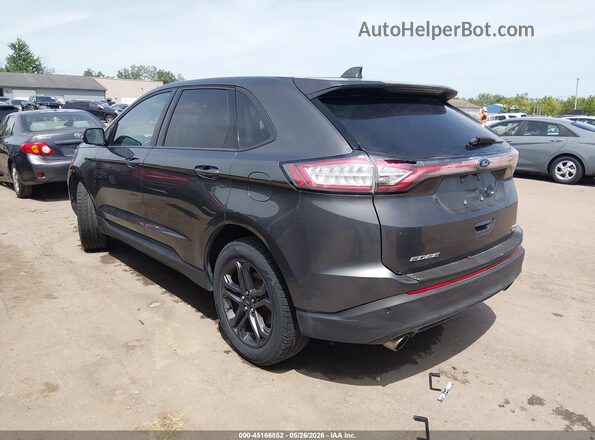 2FMPK4J92JBC35962 2018 FORD EDGE Gray Rear left