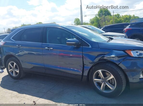 2FMPK4J92KBC52343 2019 FORD EDGE Blue 