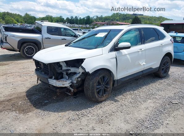 2FMPK4J92LBA82146 2020 FORD EDGE White წინა მარცხენა ხედი სამი მეოთხედიდან