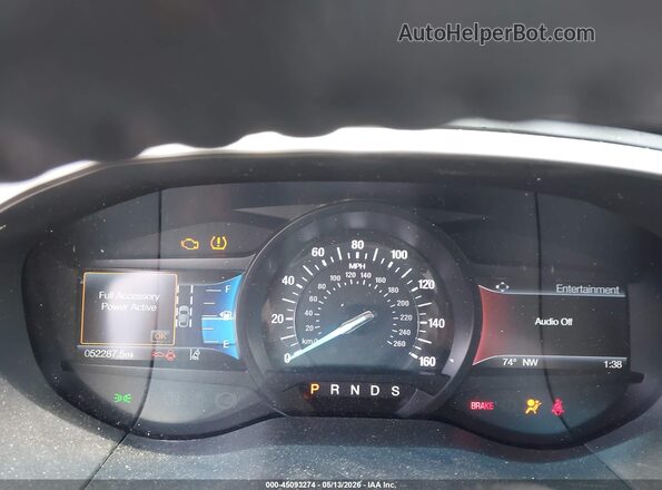 2FMPK4J92LBA82146 2020 FORD EDGE White უკანა სავარძლების ხედი