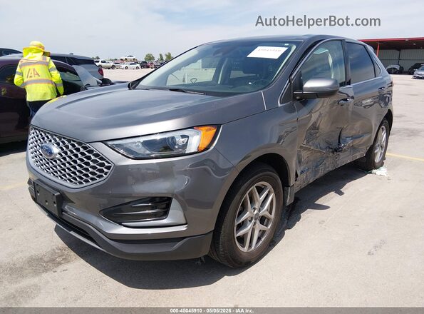 2FMPK4J92PBA37049 2023 FORD EDGE Gray Przód lewy