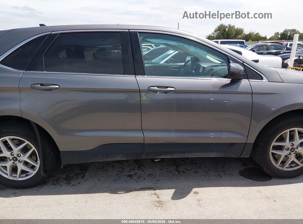 2FMPK4J92PBA37049 2023 FORD EDGE Gray Widok wnętrza z tyłu