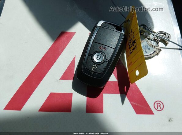 2FMPK4J92PBA37049 2023 FORD EDGE Gray Widok deski rozdzielczej