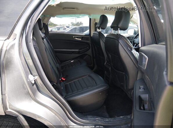 2FMPK4J92PBA37049 2023 FORD EDGE Gray Widok naklejki z numerem VIN