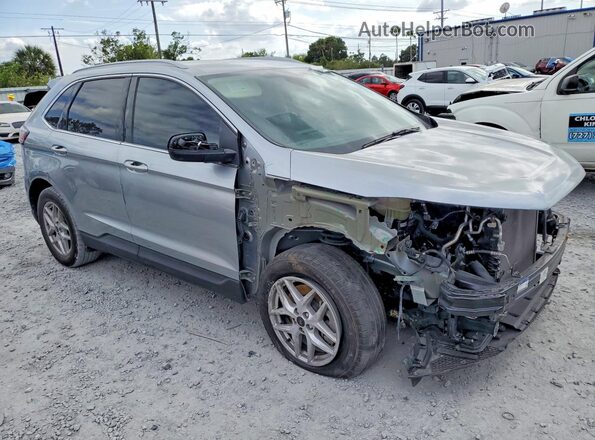 2FMPK4J92PBA53204 2023 FORD EDGE Silver Передня права чверть