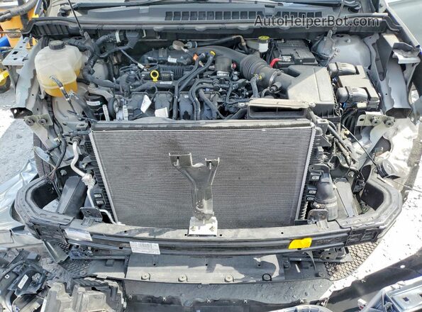 2FMPK4J92PBA53204 2023 FORD EDGE Silver Вид підкапотного простору