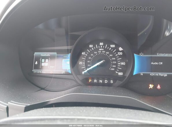 2FMPK4J92RBA55229 2024 FORD EDGE Blue Вид задніх сидінь