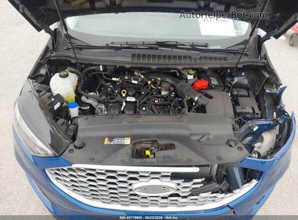 2FMPK4J92RBA55229 2024 FORD EDGE Blue Вид ззаду