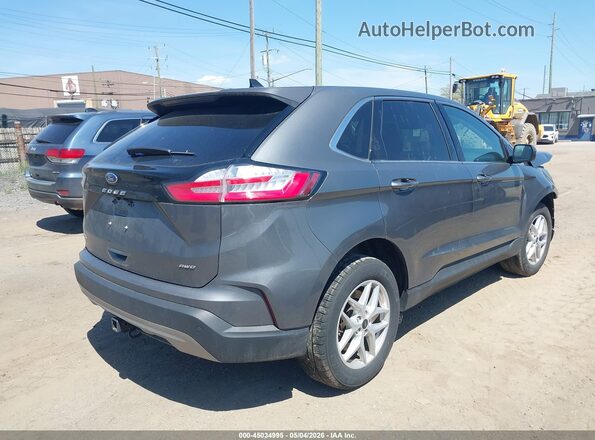 2FMPK4J92RBB14375 2024 FORD EDGE Gray Задня права чверть
