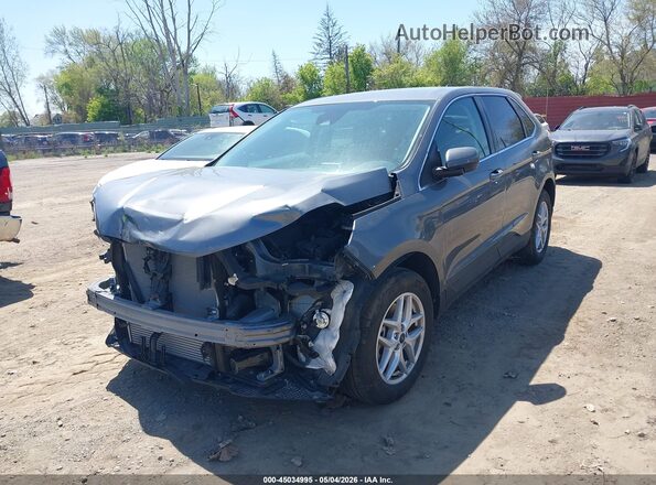 2FMPK4J92RBB14375 2024 FORD EDGE Gray Передня ліва чверть