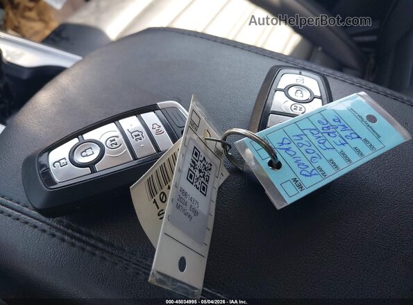 2FMPK4J92RBB14375 2024 FORD EDGE Gray Вид панелі приладів