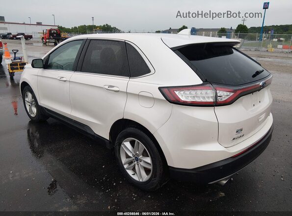2FMPK4J93JBB63122 2018 FORD EDGE White Rear left