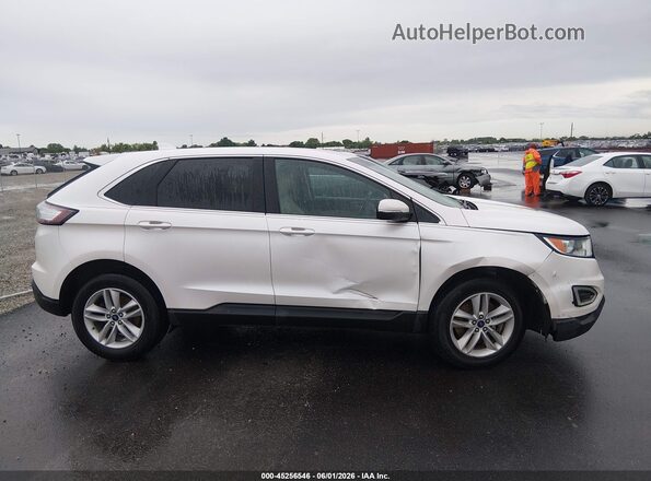 2FMPK4J93JBB63122 2018 FORD EDGE White Front view