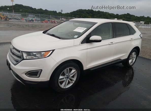 2FMPK4J93JBB63122 2018 FORD EDGE White Front left