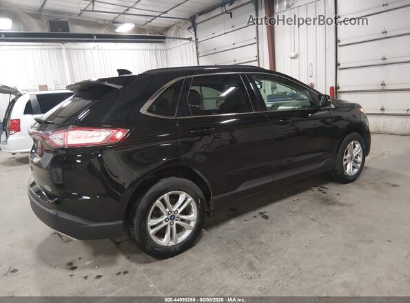 2FMPK4J93JBC12318 2018 FORD EDGE Black Tył prawy