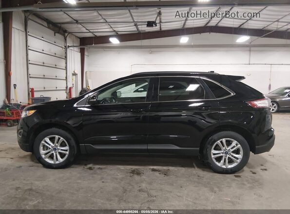 2FMPK4J93JBC12318 2018 FORD EDGE Black Widok wnętrza 360 stopni