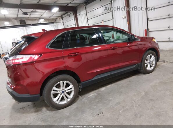2FMPK4J93KBB74445 2019 FORD EDGE Красный Задняя правая четверть