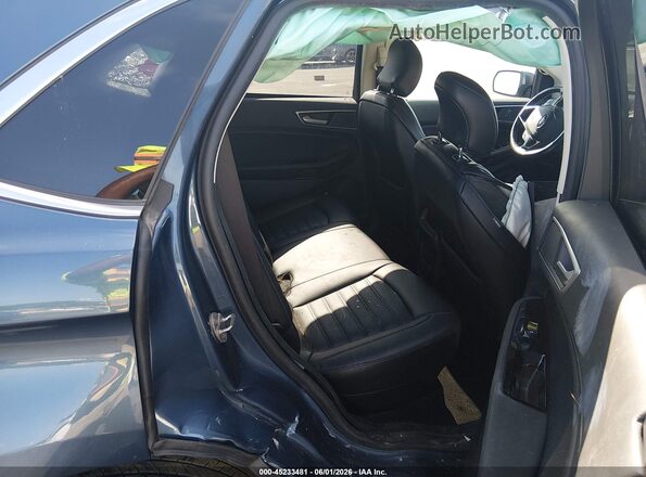 2FMPK4J93KBC06097 2019 FORD EDGE Blue Vista de la etiqueta del VIN