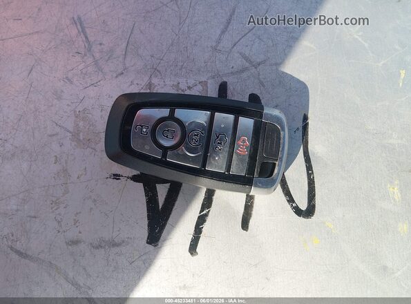 2FMPK4J93KBC06097 2019 FORD EDGE Blue Vista del salpicadero