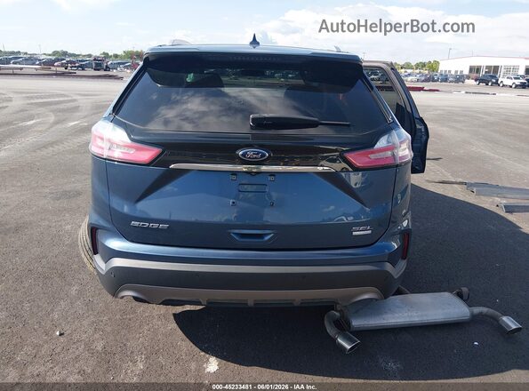 2FMPK4J93KBC06097 2019 FORD EDGE Blue 