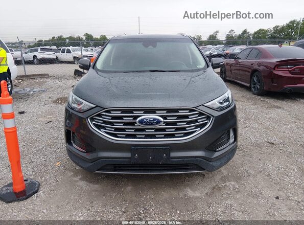 2FMPK4J93LBA71138 2020 FORD EDGE Gray ხელსაწყოთა პანელის ხედი