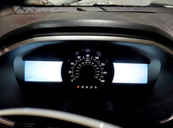2FMPK4J93LBA82270 2020 FORD EDGE Gray Widok zestawu wskaźników