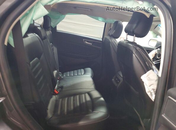 2FMPK4J93LBA82270 2020 FORD EDGE Gray Widok wnętrza z tyłu