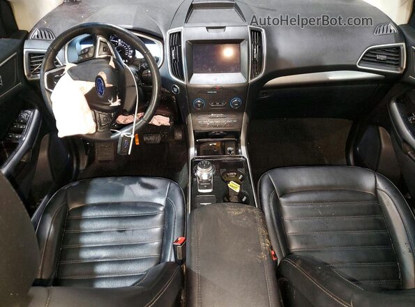 2FMPK4J93LBA82270 2020 FORD EDGE Gray Widok deski rozdzielczej