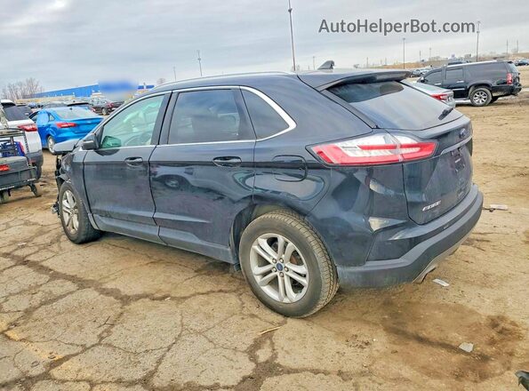 2FMPK4J93LBB54195 2020 FORD EDGE Black Հետևի ձախ