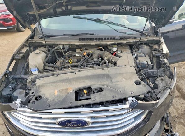 2FMPK4J93LBB54195 2020 FORD EDGE Black Շարժիչի բաժամունքի տեսք